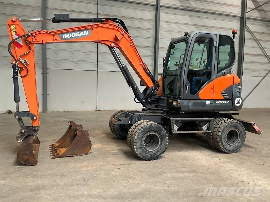 Doosan DX 57 W-5 Wheeled excavators