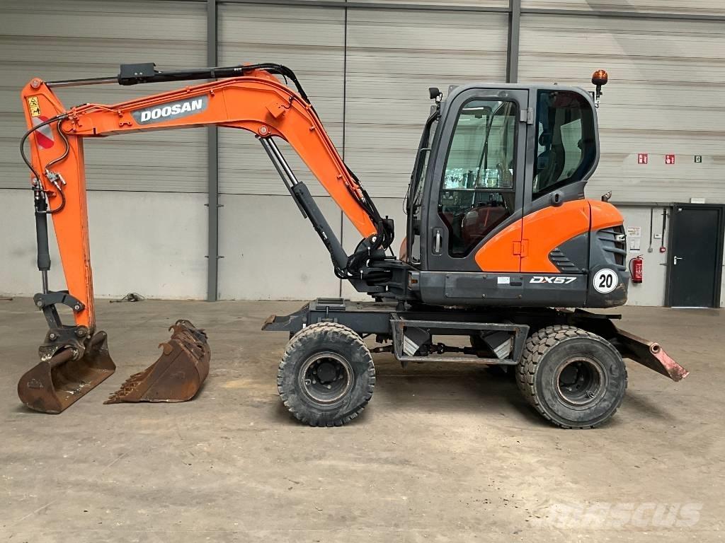 Doosan DX 57 W-5 Wheeled excavators