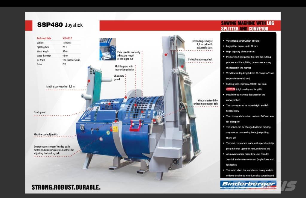 Binderberger SSP 480 Wood splitters, cutters, and chippers
