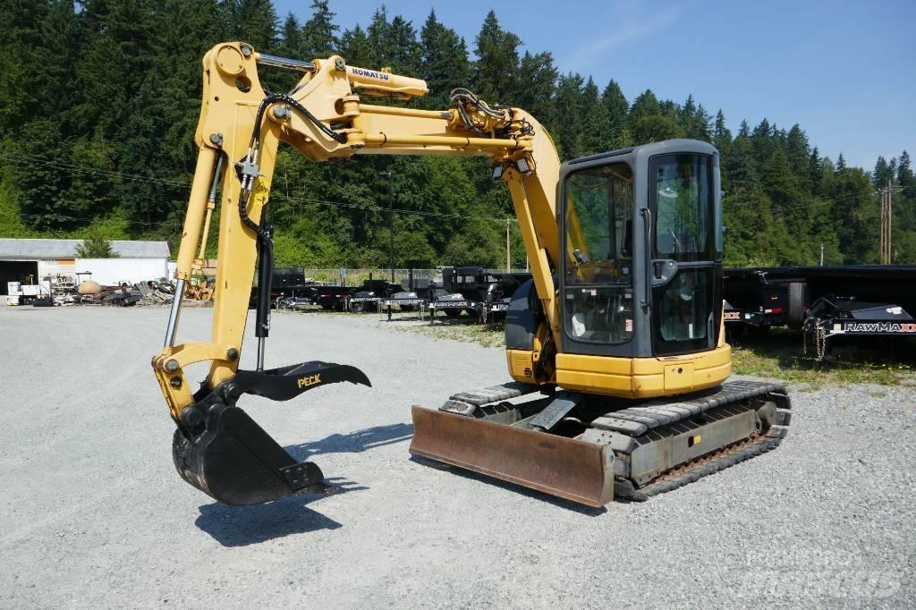 Komatsu PC58UU-5 Mini excavators < 7t