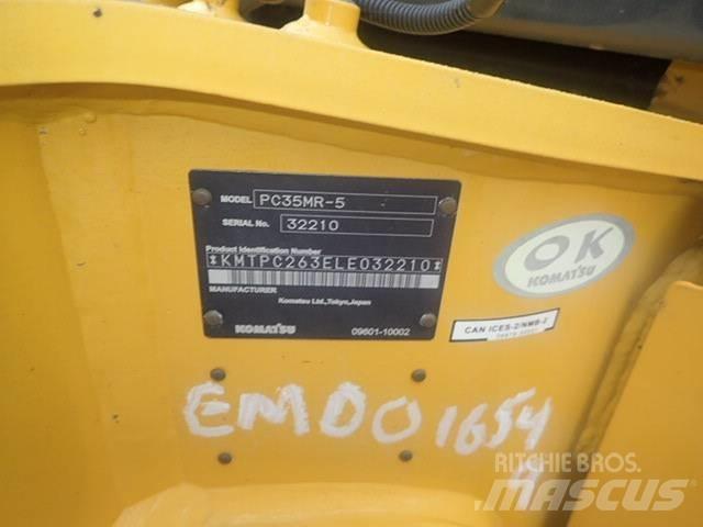 Komatsu PC35MR-5 Mini excavators < 7t