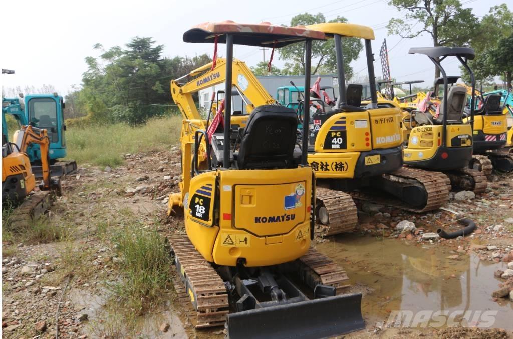 Komatsu PC 18 MR Mini excavators < 7t