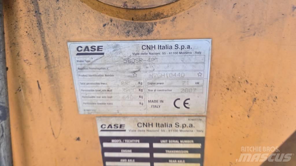 CASE 580 SR TLB's
