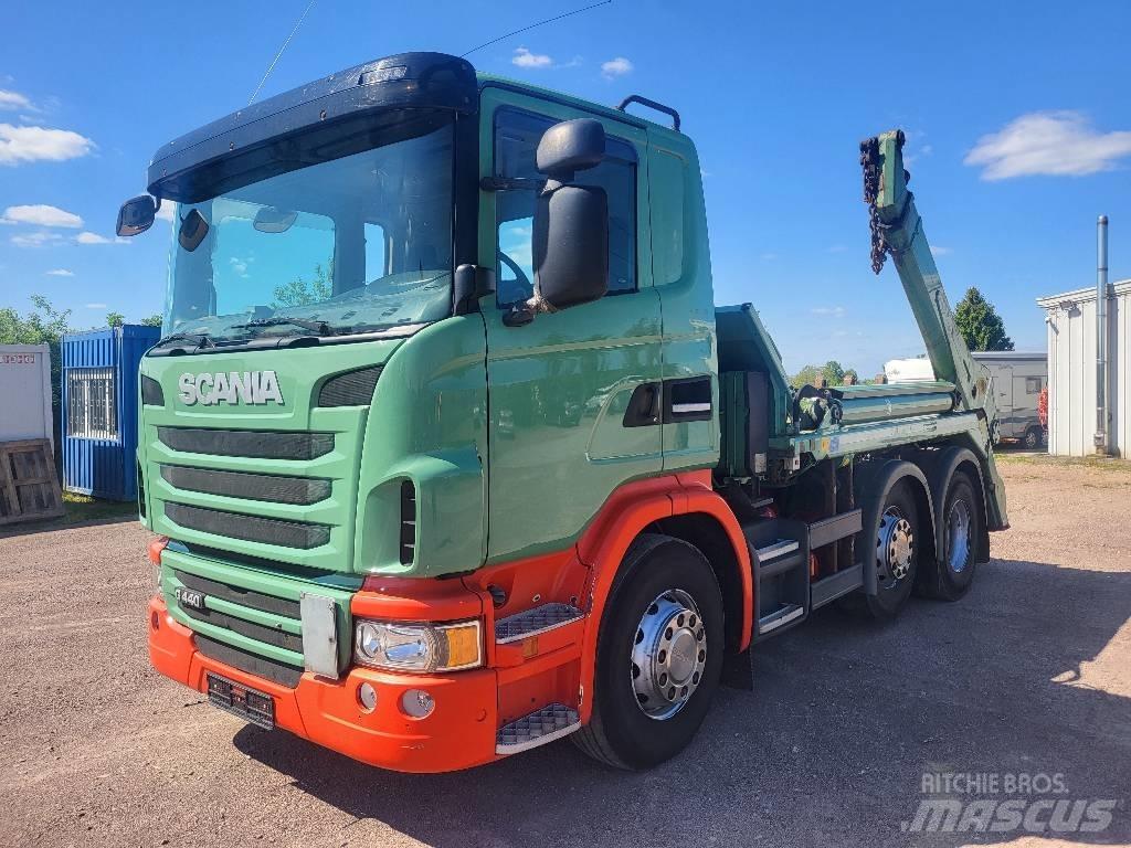Scania G440LB 6x2 Containerframe/Skiploader trucks