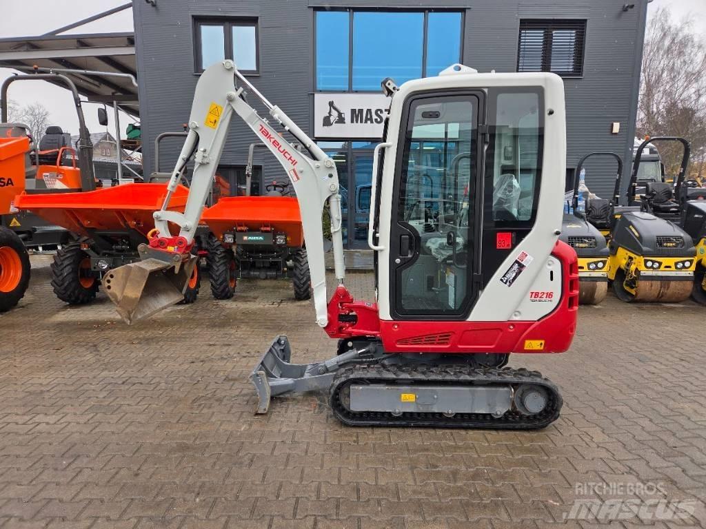 Takeuchi TB 216 Mini excavators < 7t