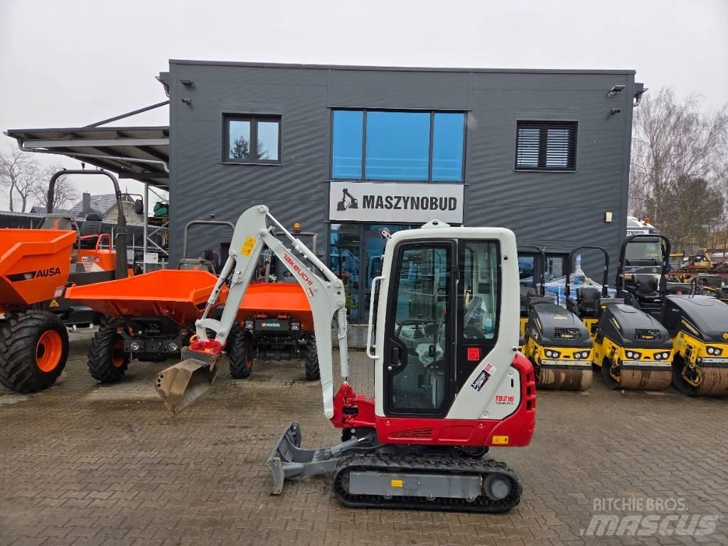 Takeuchi TB 216 Mini excavators < 7t