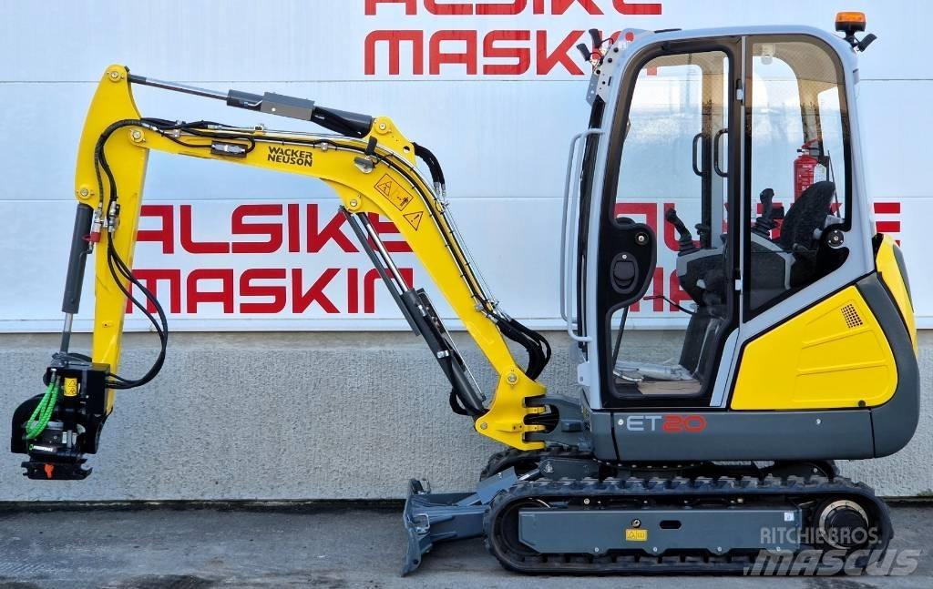 Wacker Neuson ET20 Mini excavators < 7t
