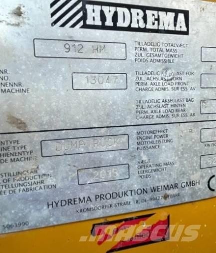Hydrema 912 HM Articulated Haulers
