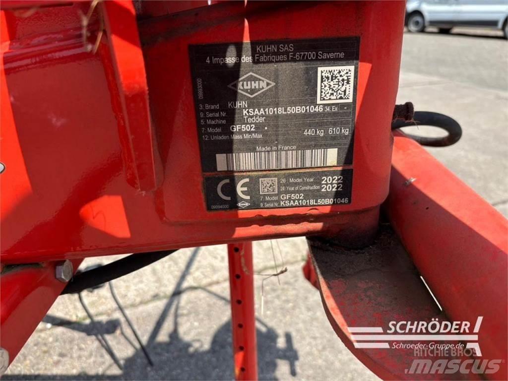 Kuhn GF 502 Rakes and tedders