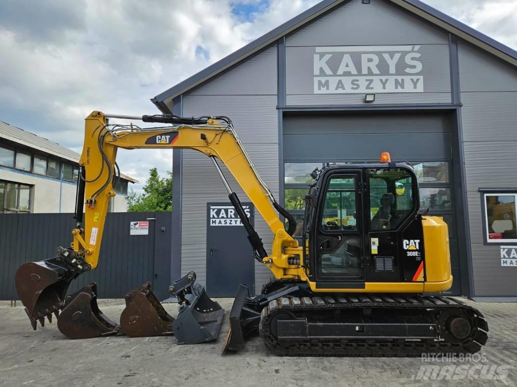 CAT 308 E 2 CR Midi excavators  7t - 12t