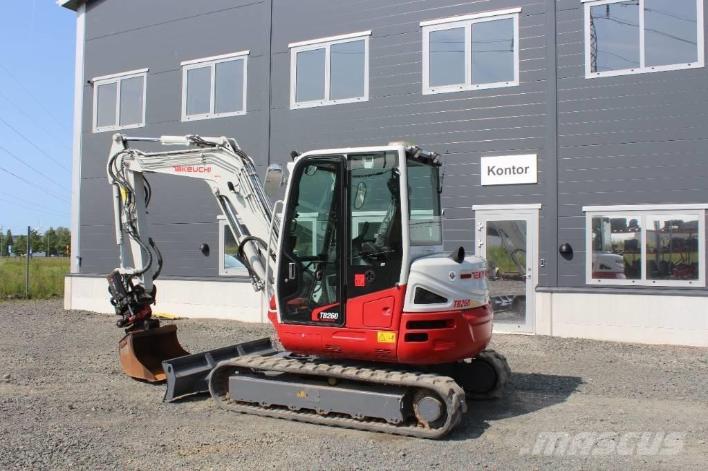 Takeuchi TB 260 Mini excavators < 7t