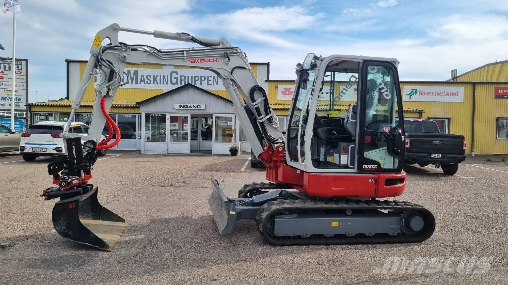 Takeuchi TB 257 FR Mini excavators < 7t
