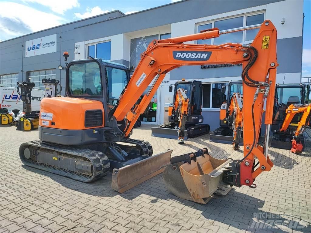 Doosan DX62R-3 Mini excavators < 7t
