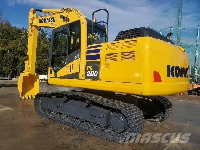 Komatsu PC 200 Crawler excavators