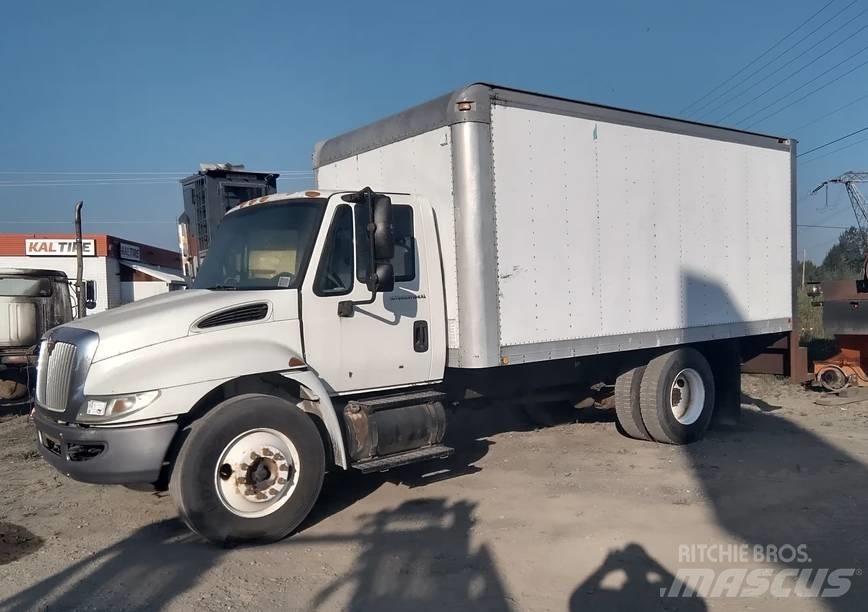 International 4300 Van Body Trucks