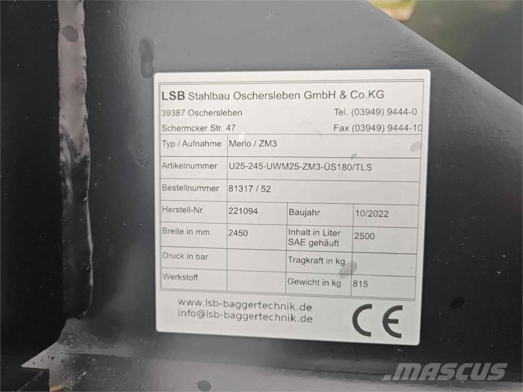 LSB U25-245 FEL`s  spares & accessories