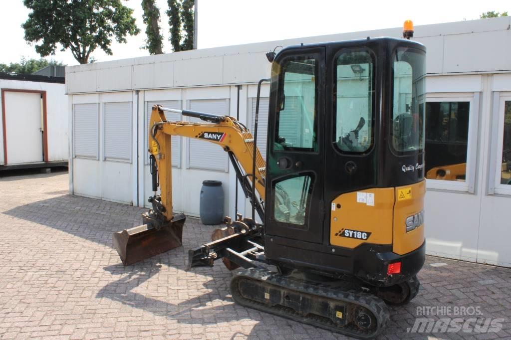 Sany SY 18 C Mini excavators < 7t