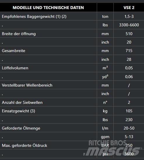 Simex VSE2 Mini excavators < 7t