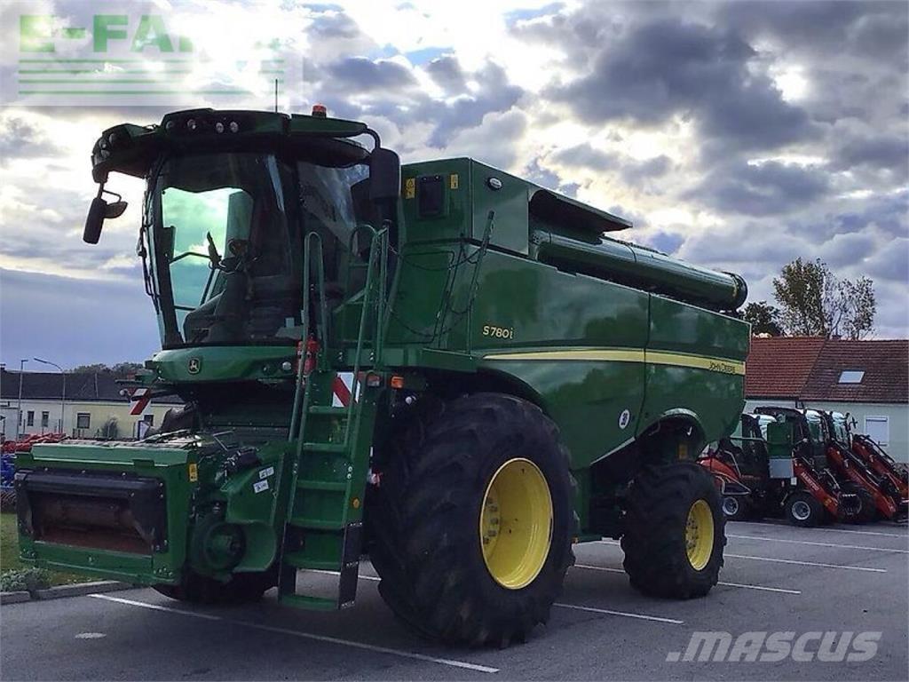 John Deere s 780 Combine harvesters
