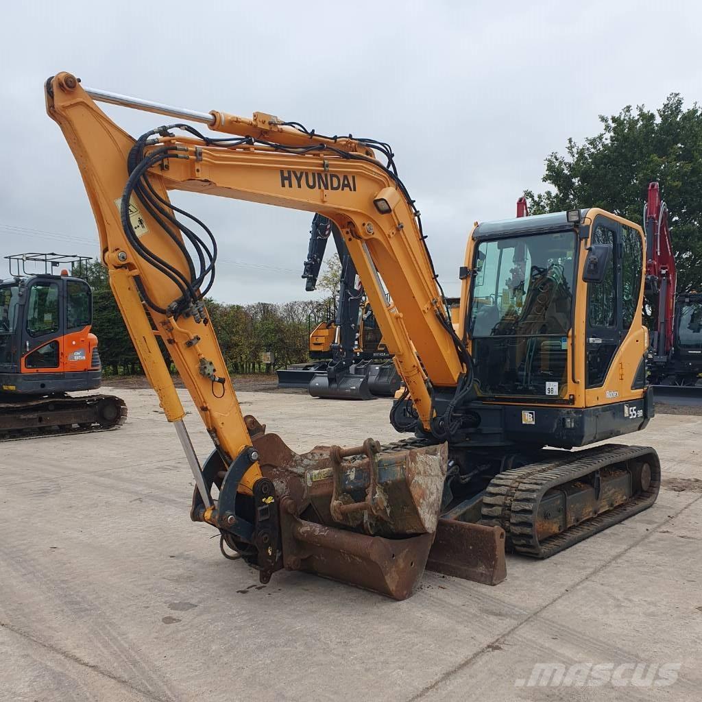 Hyundai R55 Mini excavators < 7t