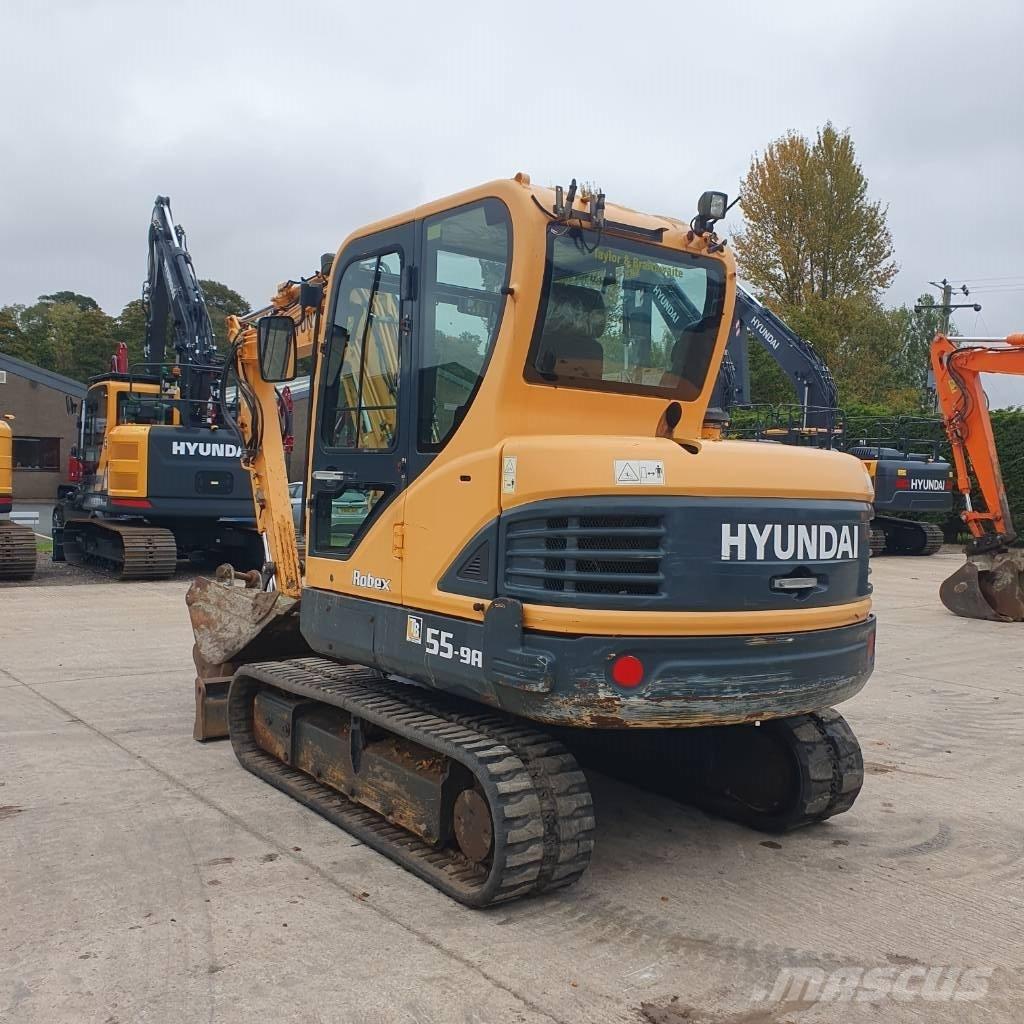 Hyundai R55 Mini excavators < 7t