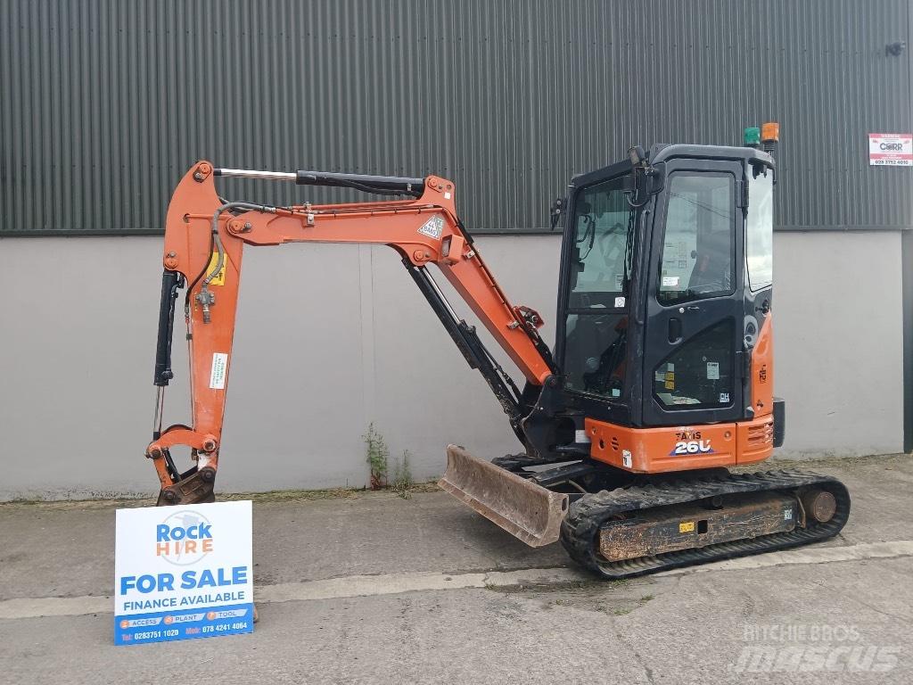 Hitachi ZX 26 U-6 Mini excavators < 7t