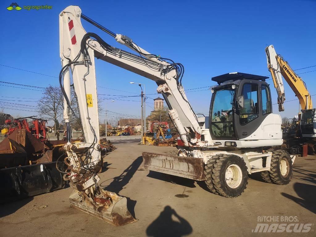 CASE WX 125 Wheeled excavators