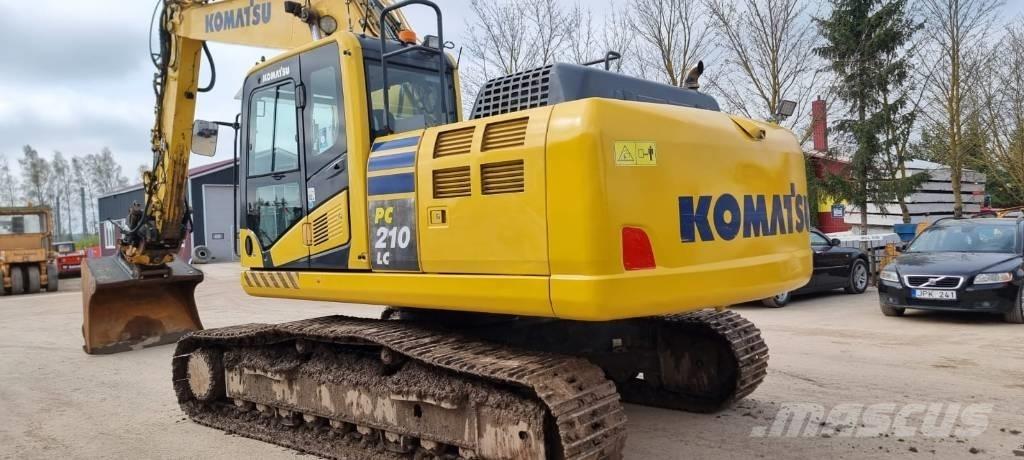 Komatsu PC 210 LC-10 Crawler excavators