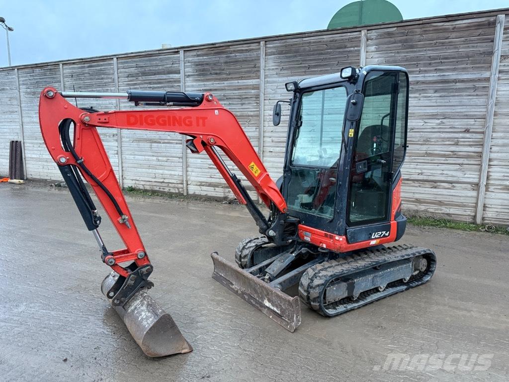 Kubota U 27-4 Mini excavators < 7t