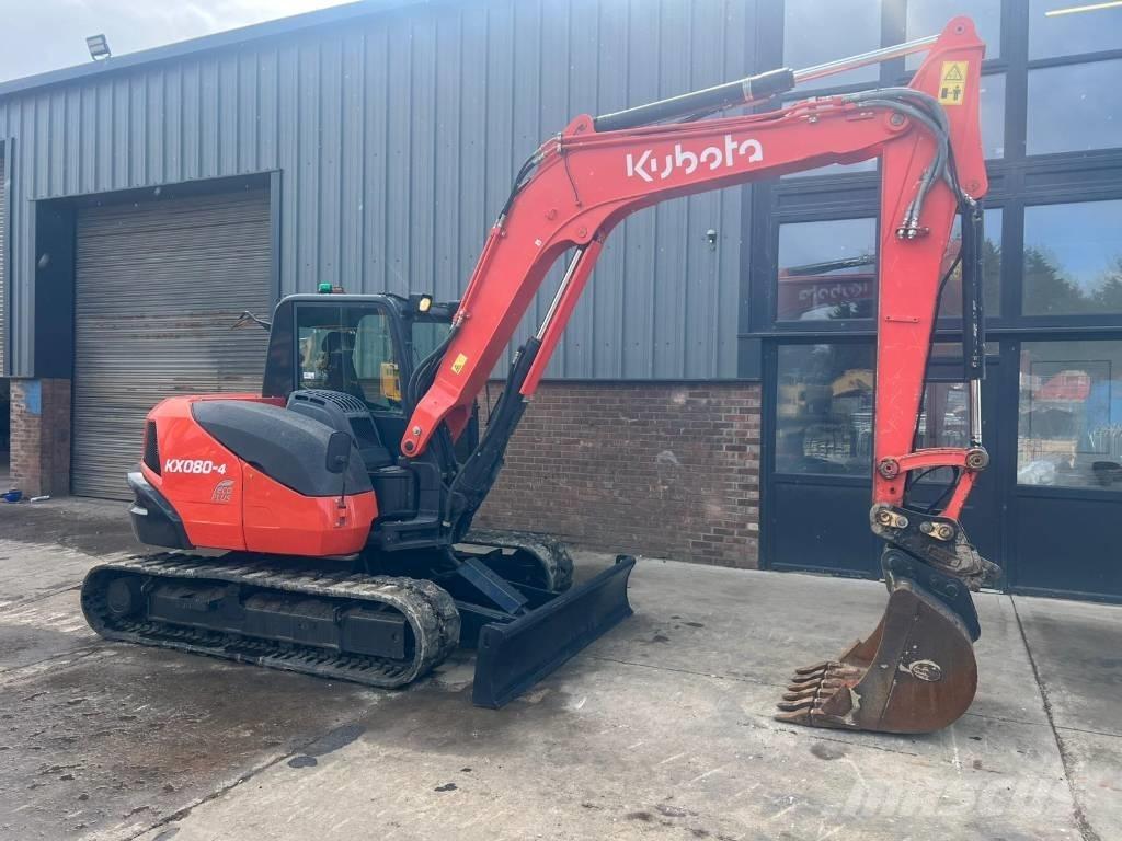 Kubota KX 080-4 Mini excavators < 7t
