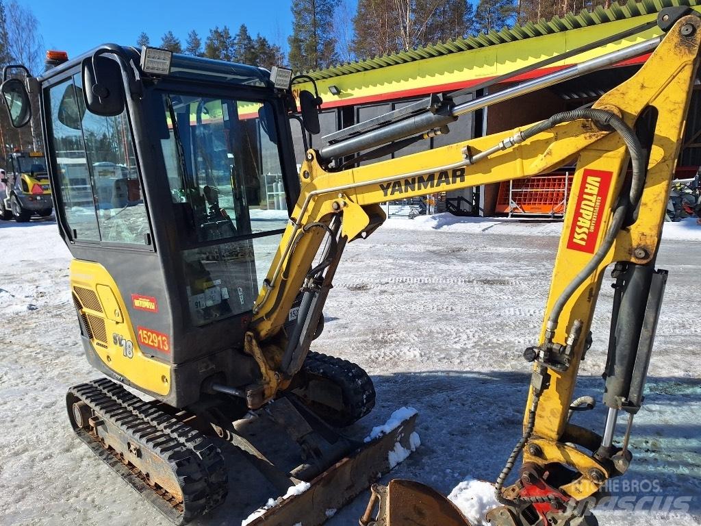 Yanmar SV 18 Mini excavators < 7t