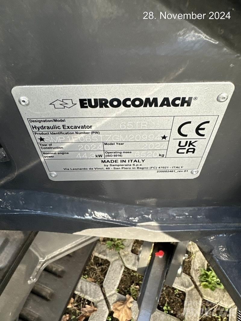 Eurocomach 65TR Mini excavators < 7t