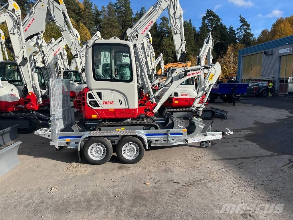 Takeuchi TB 216A Mini excavators < 7t