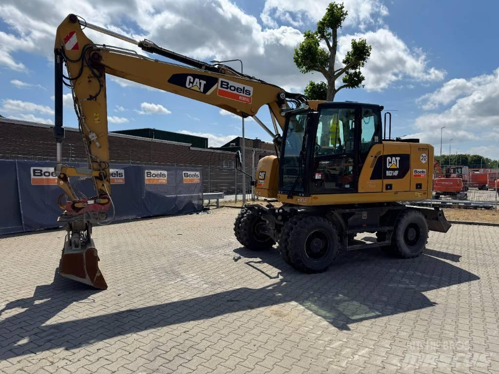 CAT M314F Wheeled excavators