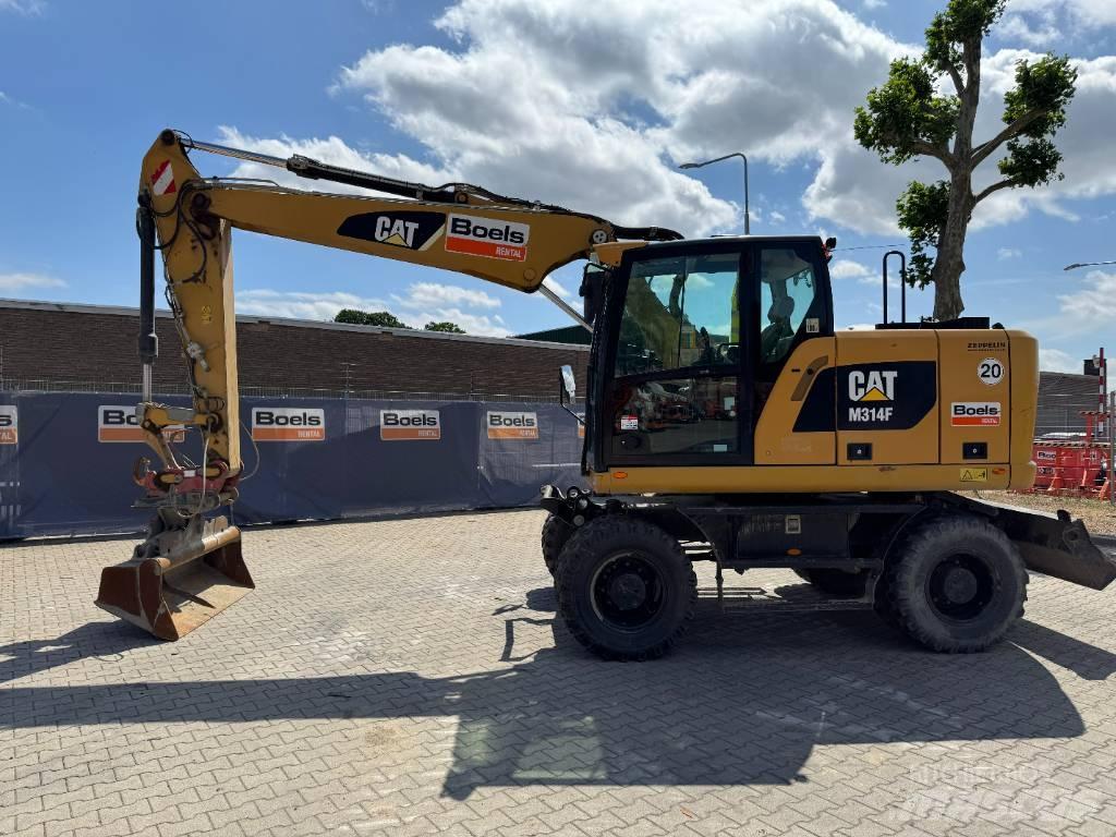 CAT M314F Wheeled excavators