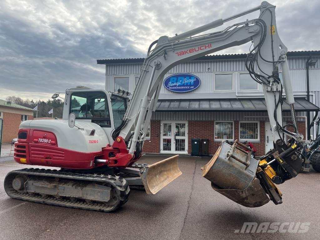 Takeuchi TB 290-2 Midi excavators  7t - 12t