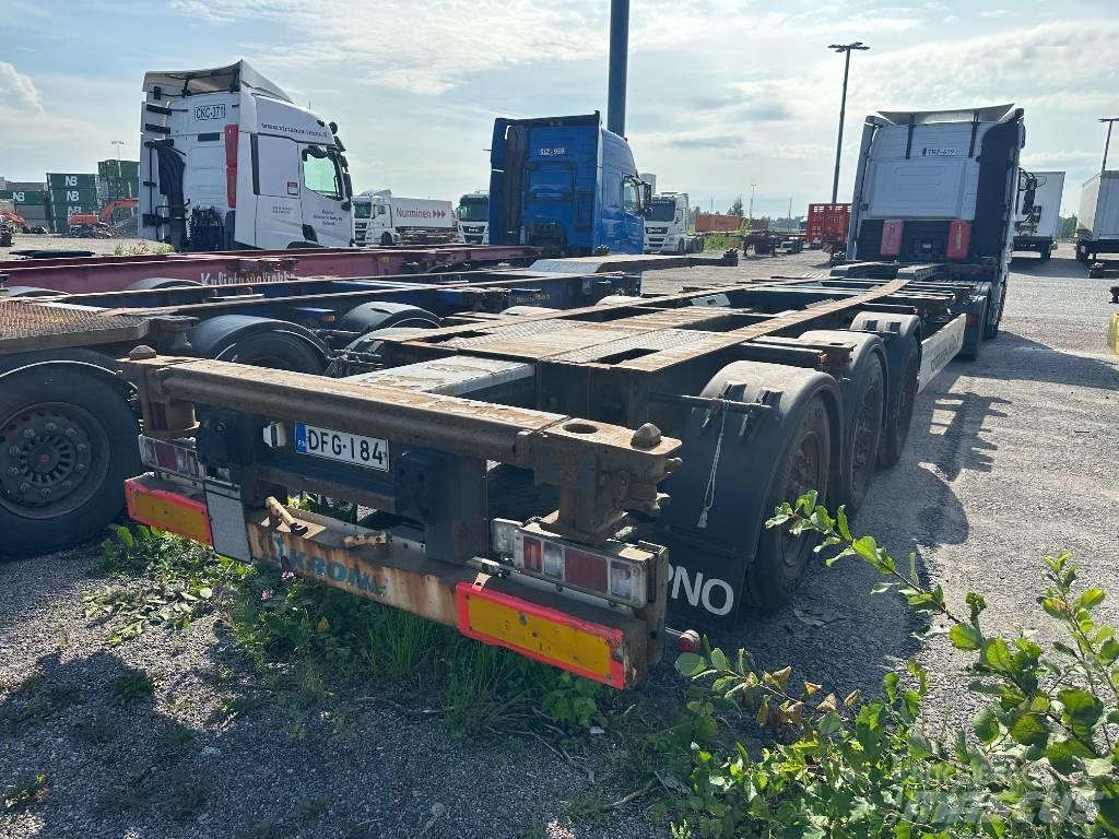Krone SD DFG-184 Containerframe/Skiploader semi-trailers
