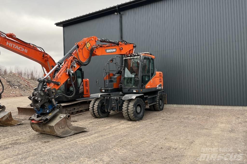 Doosan DX 165 W-5 Wheeled excavators