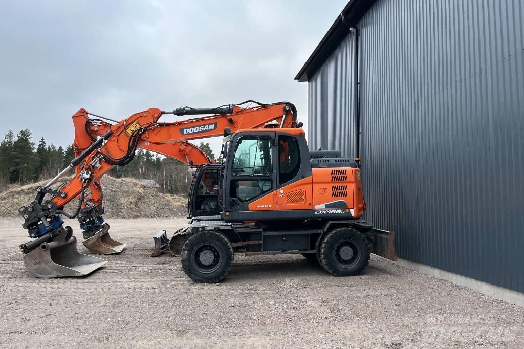 Doosan DX 165 W-5 Wheeled excavators