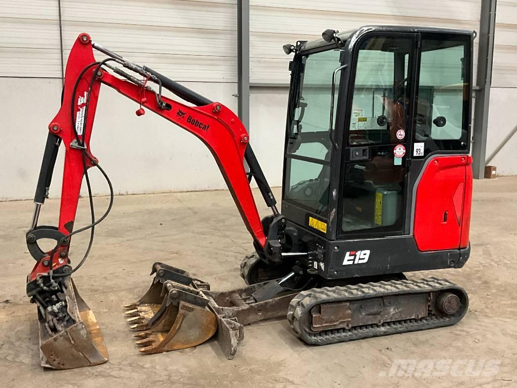 Bobcat E 19 Mini excavators < 7t