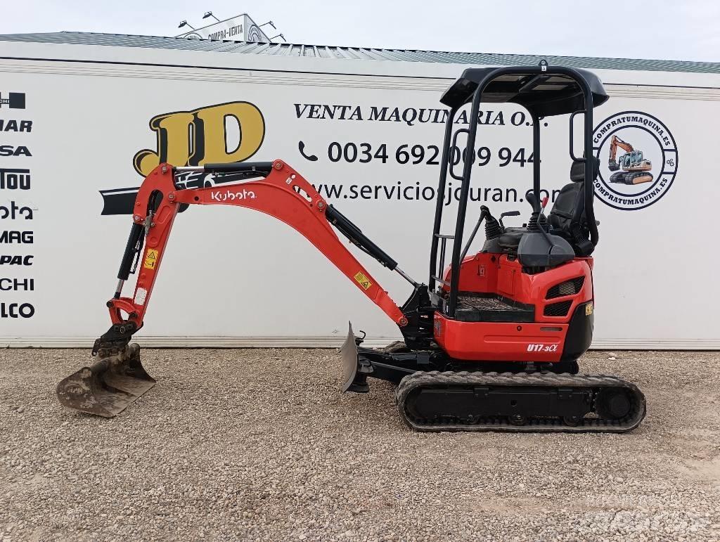 Kubota U 17-3 Mini excavators < 7t