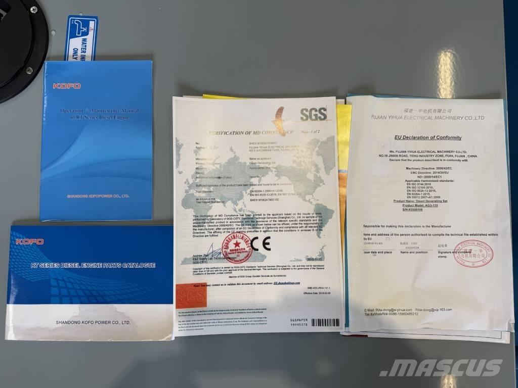 Ashita 110 kva Diesel Generators