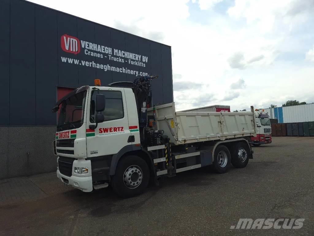 DAF 85.360 Kipper All terrain cranes