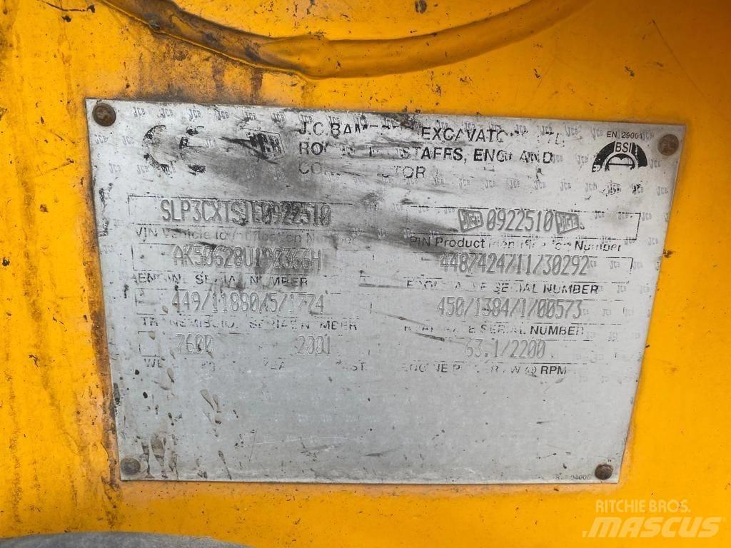 JCB 3 CX TLB's