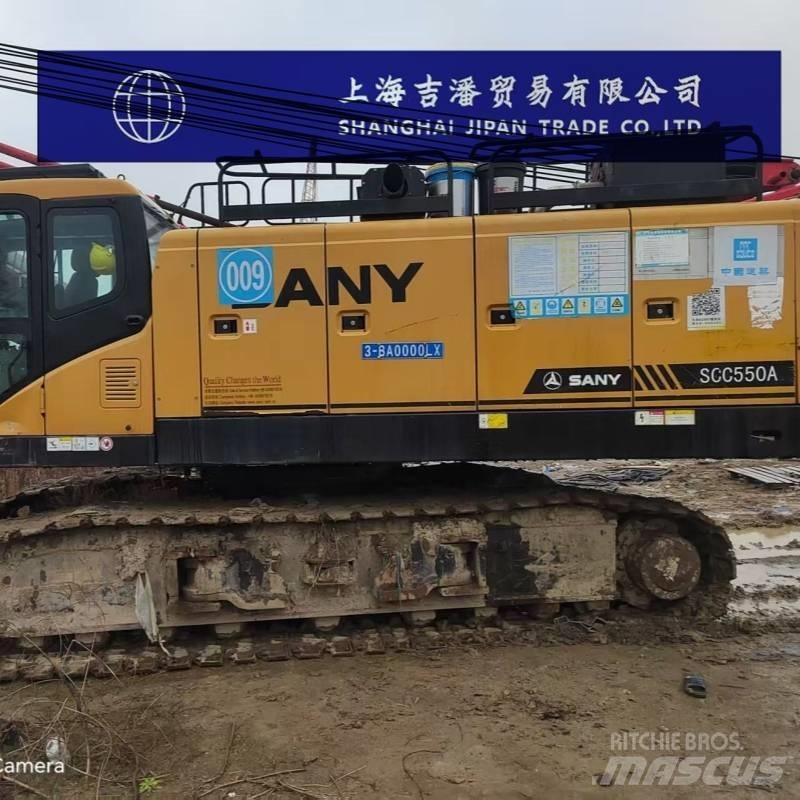 Sany SCC550A Tracked cranes