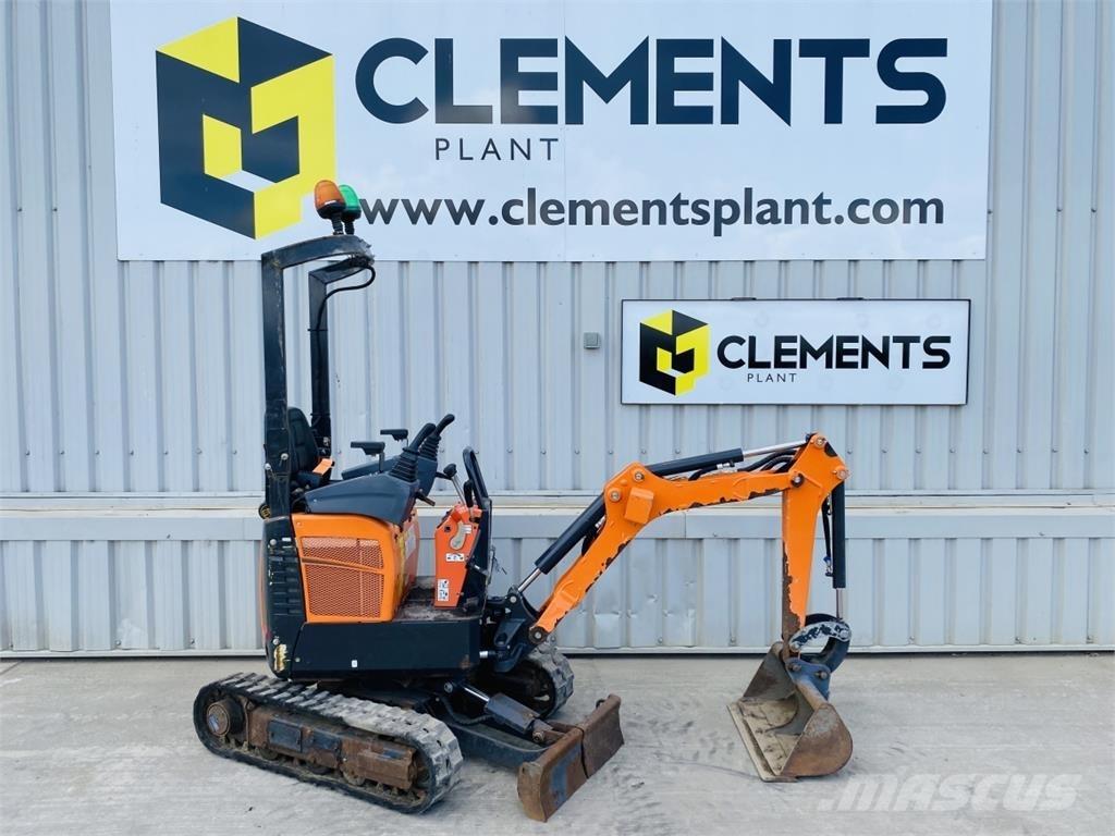 Doosan DX10Z Mini excavators < 7t