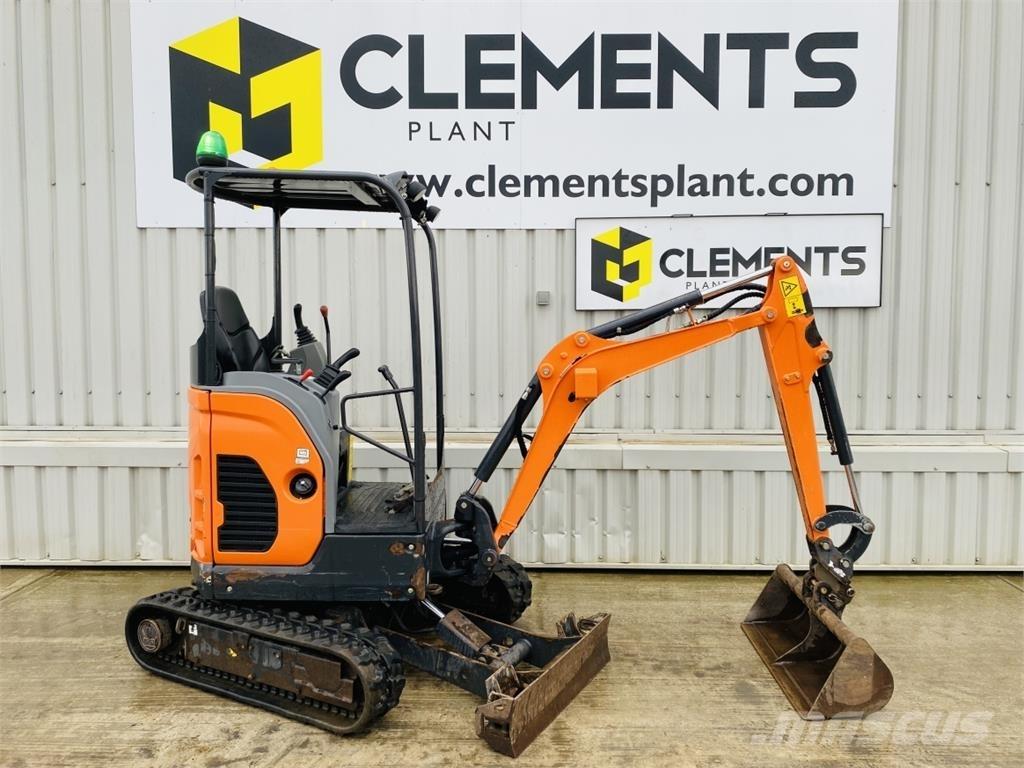 Doosan DX17Z Mini excavators < 7t