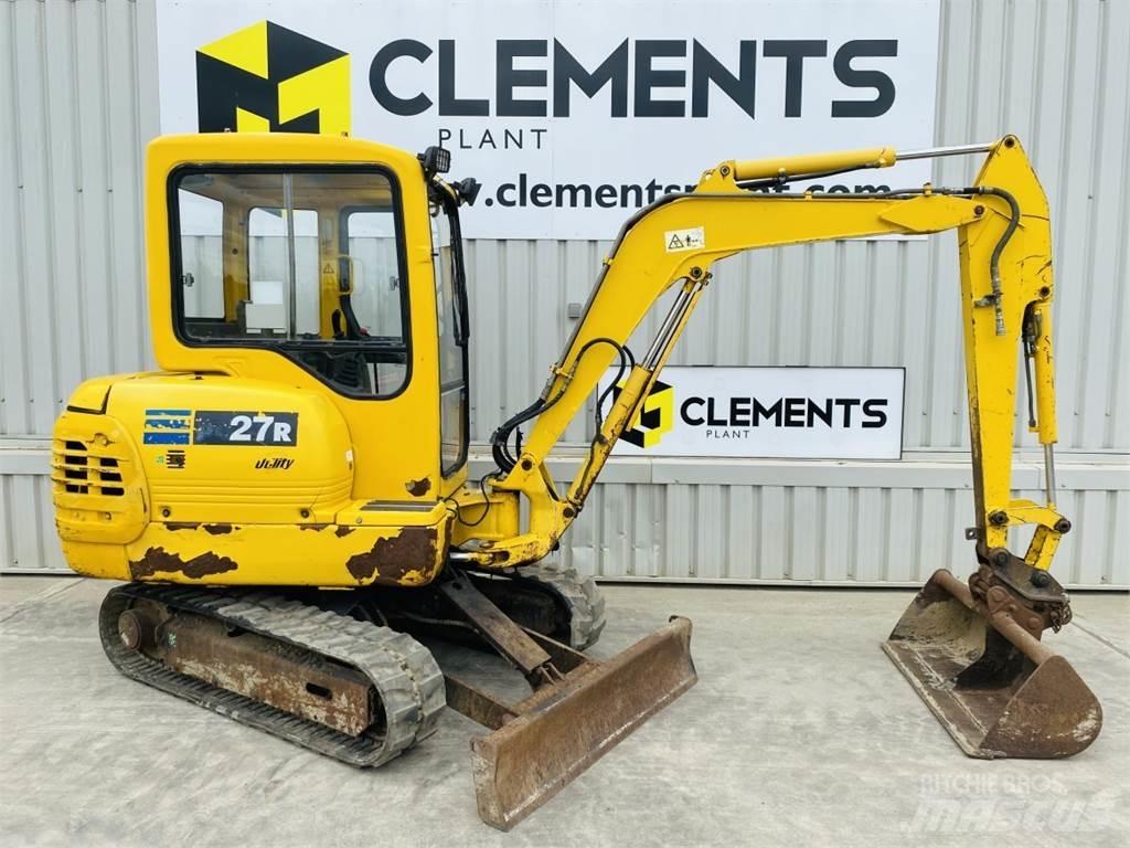 Komatsu PC27R-8 Mini excavators < 7t
