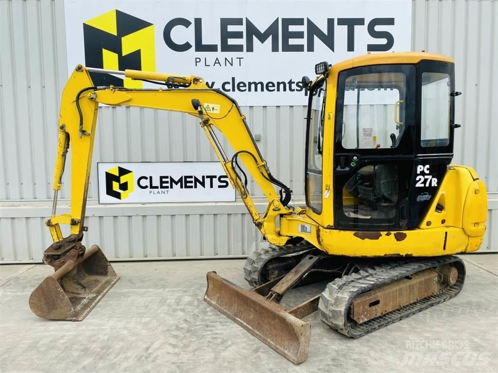 Komatsu PC27R-8 Mini excavators < 7t