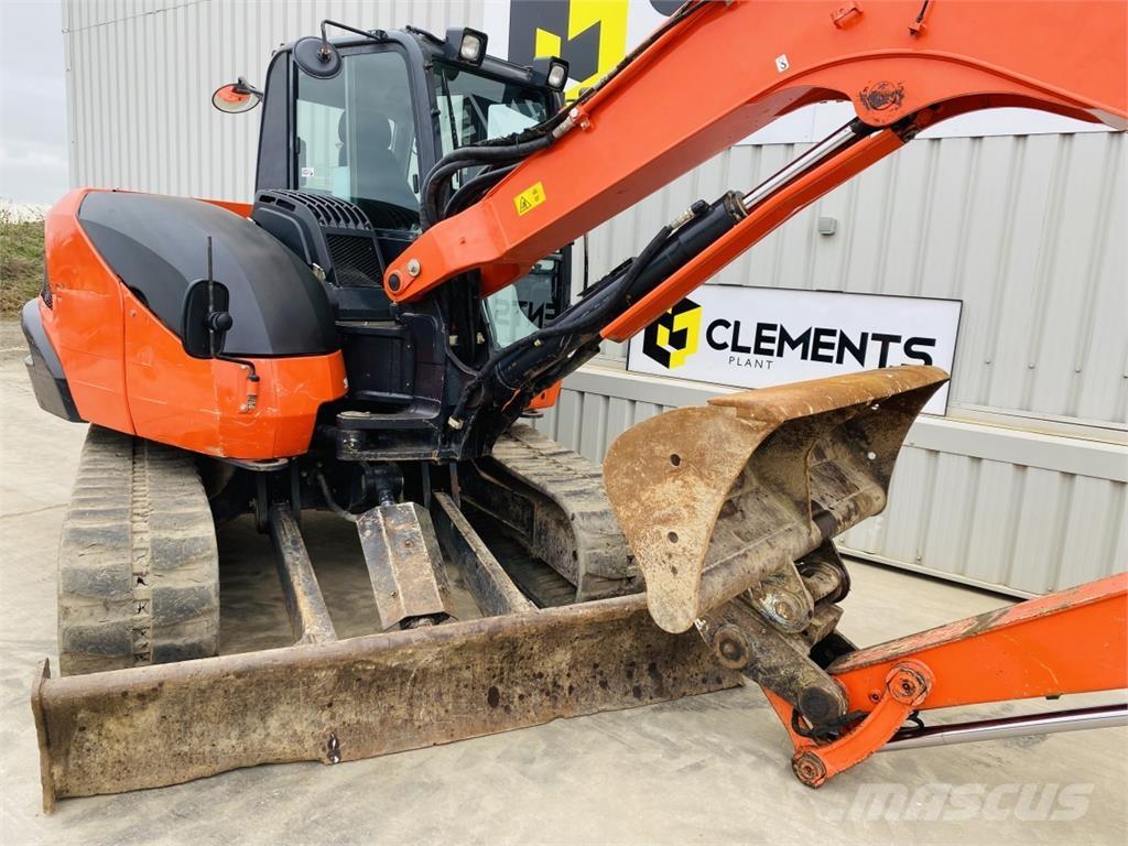 Kubota KX080-4a Midi excavators  7t - 12t